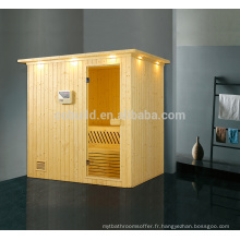 K-715 Made in China haute qualité sauna, 4 personne à la maison utilisé hammam, salle de sauna à vapeur
